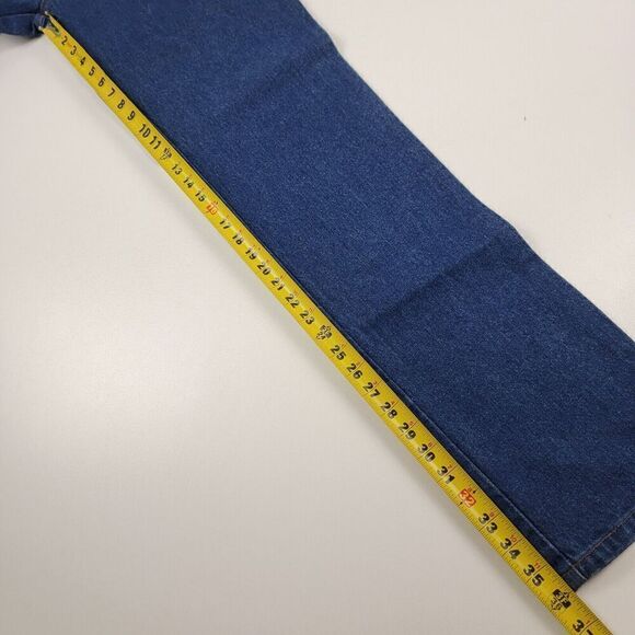 VTG Rockies Rocky Mountain High Rise Mom Jeans ASL Blue Denim 33/15 Bareback 90s - Picture 13 of 14